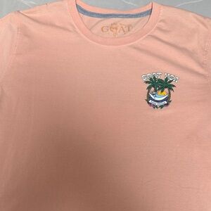 GOAT Peach Kids Short Sleeve Tee